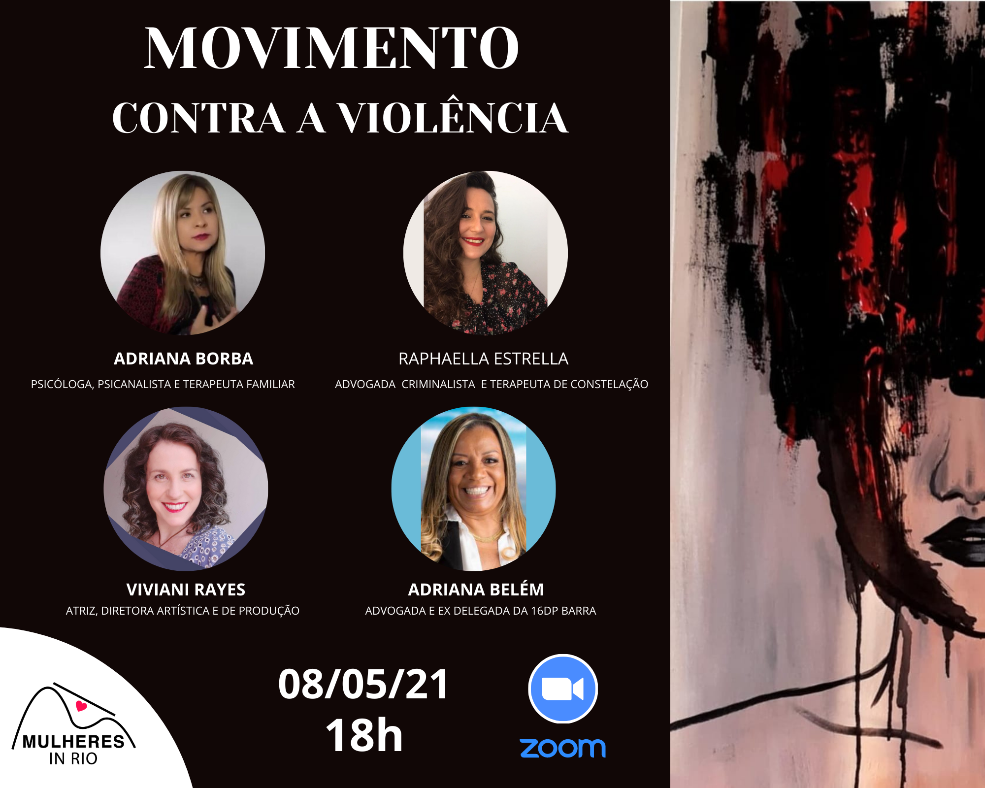 Movimento contra a violência Mulheres in Rio 2021 (3)